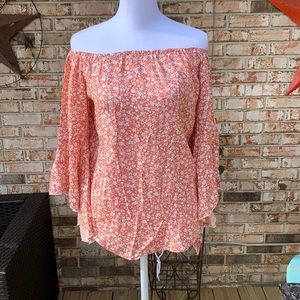 Shein off the shoulder top